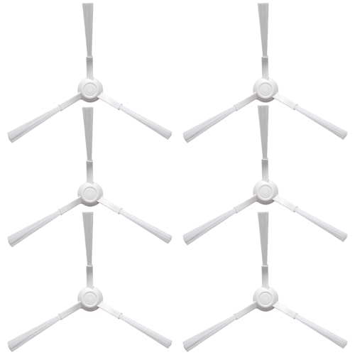 APZOVO 6 Cepillo Laterale Accesorios Recambios para Xiaomi Mi Robot Vacuum Mop 2S/ Mop Pro/Mop P/ STYJ02YM, Xiaomi Robot Vacuum S12/ S10 EU