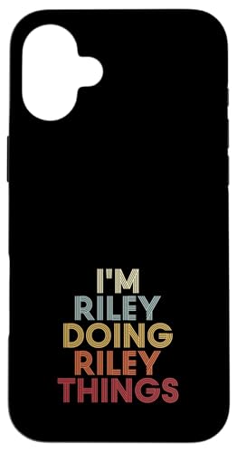 Riley Name Riley Personalized Name First Given �X�}�z�P�[�X iPhone 16 Plus �p