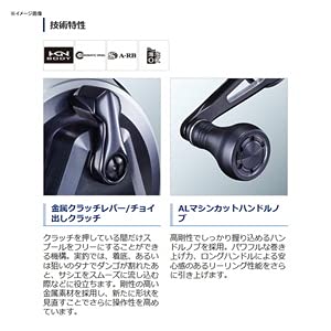 シマノ(SHIMANO) チヌ・石鯛リール セイハコウ リミテッド 2020 RC83 LEFT 205g 筏釣り クロダイ 4枚目
