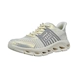 bugatti Damen Sneaker 445AVO016900-2112, 42, Offwhite/Light Grey
