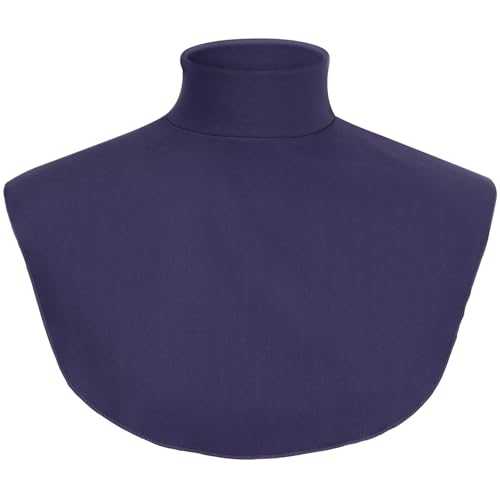 Image of Cutecrop Turtleneck Dickey Extra Large Fake Collar Detachable Dickey Collar Half Mock Turtleneck for Men Women