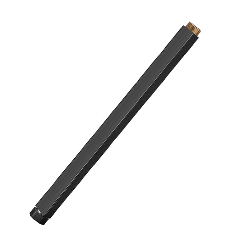 KiraKira 30 cm kwadratowa rura przedłużająca prysznic 25 mm złącze rura przedłużająca ze stali nierdzewnej do kranu prysznicowego chrom
