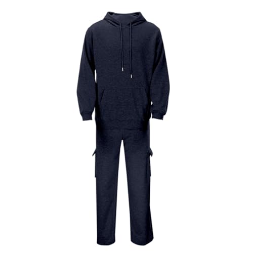 Ensemble décontracté homme de couleur unie pour le printemps - 7