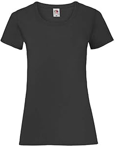Damen Lady-Fit T-Shirt Größen - Shirtarena Bündel, Farbe:schwarz, Größe:S