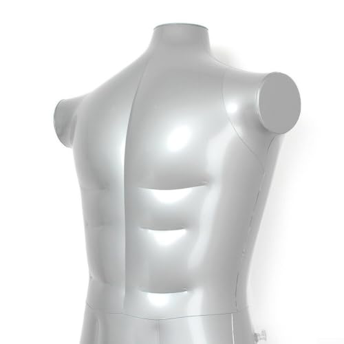 Maniquí inflable de hombre lavable en PVC para exhibición de ropa 8