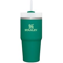 STANLEY Quencher H2.0 Tumbler with Straw 14 oz | Flowstate 3-Position Lid | Cup Holder Compatible for Travel | Insulated Stainless Steel Cup | BPA-Free | Alpine