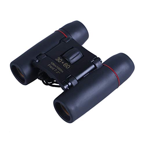 ISCBAFYX Telescopio monocular de Alta Potencia 30x60 binoculares con Zoom Compacto telescopio Plegable de Largo Alcance BAK4 para binoculares Deportivos para Acampar
