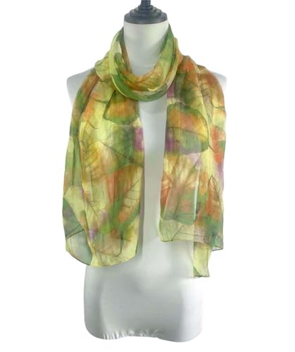 Xyueanlo Scarfs for Women Lightweight Fashion Floral Printed Scarves Neck Scarf Sunscreen Wraps Shawls2