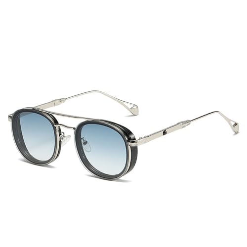 Lunettes de soleil pour homme classiques tendance avec protection intégrale contre les rayons UV