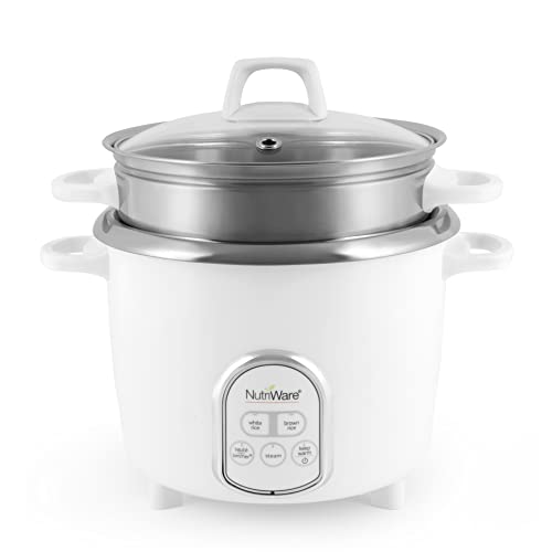 Aroma Nutri Ware 14-Cup Cooked Digital Rice Cooker and Food Steamer