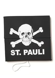 FC St. Pauli Totenkopf Klappsitzkissen Schwarz