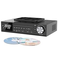 MONODEAL Bluetooth CD Player,Under Cabinet Kitchen FM Radio CD Player,Dual HD Speakers,Wireless photo MONODEAL Bluetooth CD Player,Under Cabinet Kitchen FM Radio CD Player,Dual HD Speakers,Wireless