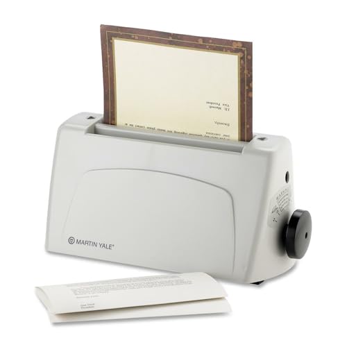 Martin Yale P6400 Premier Desktop Letter Folder; Folds Up To 36 Letters A Minute, 2200 Sheets an Hour; Hand-fed, Folds 1-3 Sheets and Accepts Stapled Sets - Thumbnail 2
