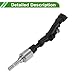 HOPESPANNER No.DX239F593AA/LR041652 Fuel Injector for Land Rover LR4 3.0 2014 for Land Rover Range Rover for Range Rover Sport Base HSE 3.0 2014