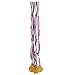 Yilistore 12 Pack Gold Winner Medals, Sports Competition Awards with Ribbon for Halloween Cosplay Favors, 4 Styles, 3.7g Each, 3.6cm