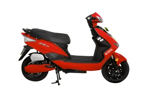 Image of Okaya Faast F4 Electric Scooter | 140-160 km Range Per Charge | Red | Li ION-LFP Battery