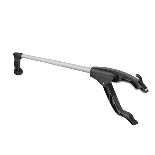 Unger Grabber Reacher Lightweight Multi-Purpose Tool with Trigger Grip 360 Degree Rotating Head and Magnetic Tip 32 Assorted