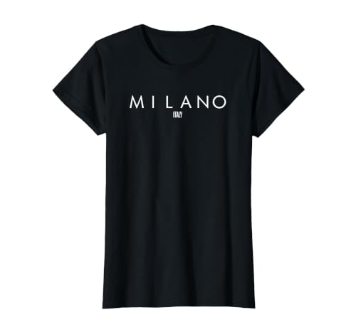 Milano Italy T-Shirt, Women, Black, XX-Large