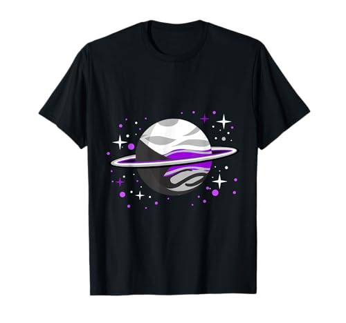 Demisexueller Weltraum Planet Demisexual Pride T-Shirt