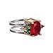 Elegant Reversible 925 Sterling Silver Ring for Women Jewelry - Handcrafted in Turkey, Featuring Oval Cut Shape Emerald Ruby Jade Topaz 925 Sterling Silver Ring All Size