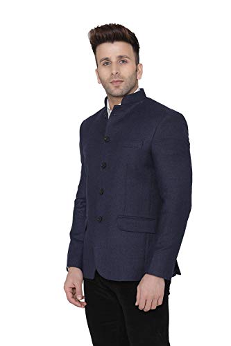 Image of WINTAGE Mens Tweed Wool Bandhgala