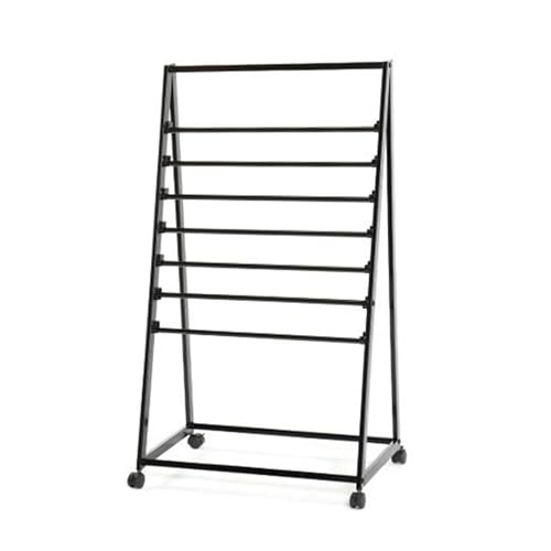Organiseur pour rouleau de tissu à haute capacité de charge 200 kg sur roulettes