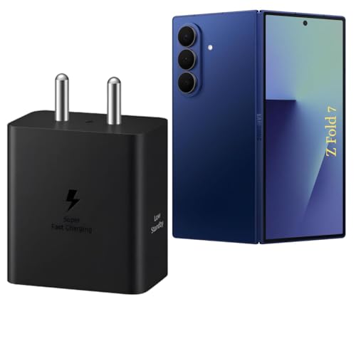 Image of Original Samsung 45W C-Type Super-Fast Charger Adapter for Samsung Galaxy S26 /S25 /S25 Plus /S25 Ultra /S24 (Ultra /Plus /FE) A56 /Note 20 /S11 5G /M16 (S /A /F /M Series) USB C 45 W PD 3.0 Charge Adaptor, Black