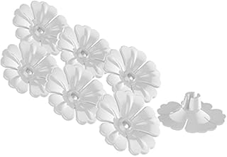 More Birds Replacement Feeding Port Flowers for Hummingbird Feeders, White