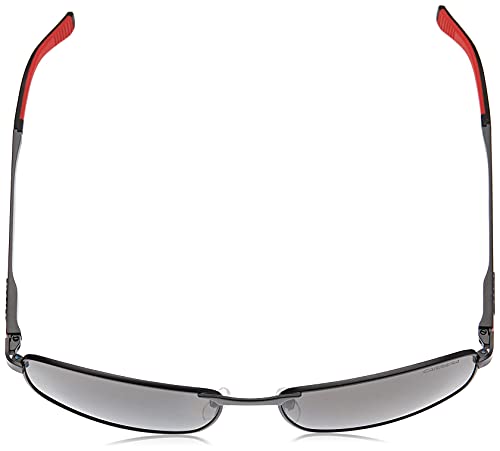 Carrera mens Carrera 8012/S Sunglasses, Matte Black Grey Polarized, 60 17 140 US4