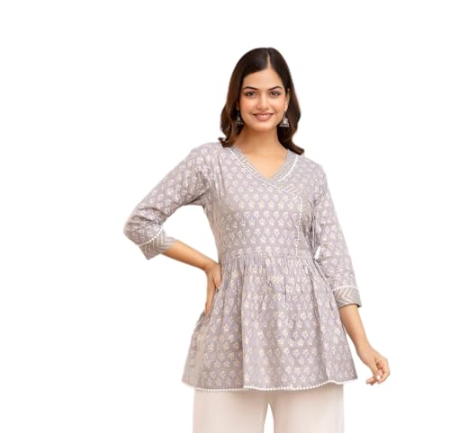 Image of DMP FASHION Woman's Classic Floral Printed Trendy Top