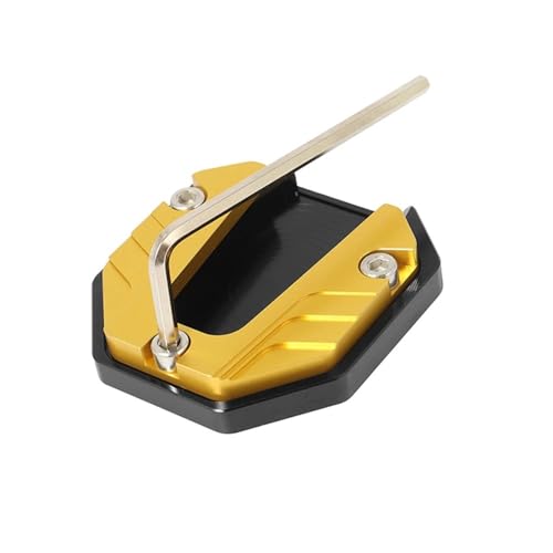 支架?支架延? オートバイアクセサリー サイドスタンド NMAX155 N MAX NMAX 155 125 NMAX125 キックスタンドプレート エクステンション フットパッドベース(Lavender)