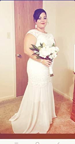 Prettyguide Women 'S 1920S Sequin Gatsby Plus Size Formal Evening Prom Dress Xxl White #TOP1