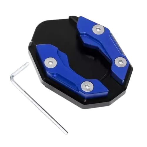 Béquille d'extension de pied pour éviter les chutes et grille antibrouillard moto