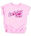 Olive Loves Apple Birthday Girl Doll Themed Outfit for Birthday Party Shirt Pink Shirt 3T