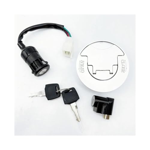 Bloqueo de llave de encendido con tapa de combustible para ATV B200cc BS200