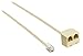 Produktbild Valueline Telefonkabelverteiler (RJ11-Stecker auf 2X RJ11-Buchse, 2 m) Elfenbein