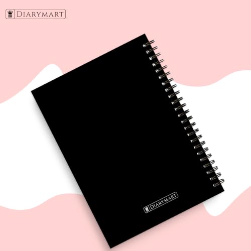 Image of Fresh Blooms Printed Cover A5 Size Wiro Hard Bound Notebook Diary For Girls and Women | 200 Ruled Pages | 80 GSM Paper | Undated Journal Diary