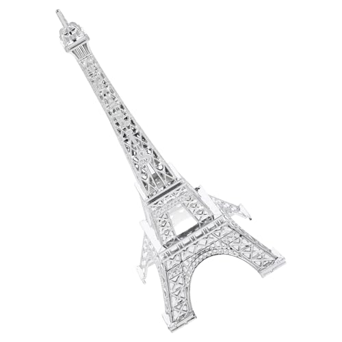 FIXOSHEE Figura Torre Eiffel in Lega di Zinco 15 CM Decorazione Vintage per Casa Hotel e Ristorante Ornamento da Tavolo Souvenir di Viaggio in Metallo
