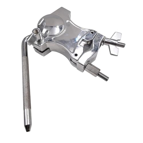 Abrazadera para batería L Rod Holder de diseño abierto, piezas de repuesto DIY fáciles de instalar, soporte profesional extensible para cowbell miniatura 6
