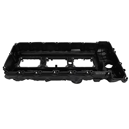 Image of Engine Valve Cover with Gasket Bolts Kit & Oil Cap fits BMW 135i 335i 535i GT xDrive 2011-2019 X3 X4 X5 X6 640i 740i 740Li 3.0L 2010-2019