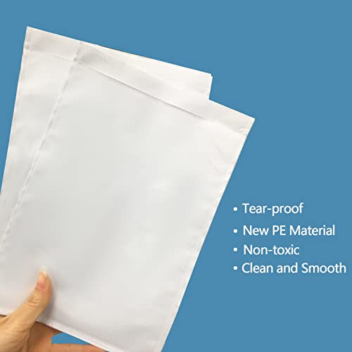 500 Pcs 9.5"X 12" Clear Self-Adhesive Packing List Envelopes - Fit 8.5X11 Inch Lettter - Shipping/Mailing Pouch Enclosed Bags For Packing Slips Invoice Label #TOP3