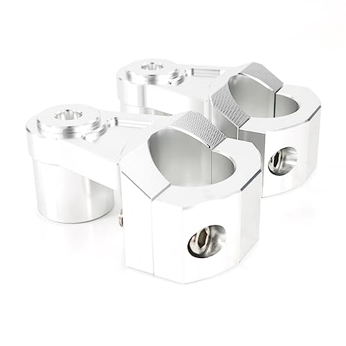 Rehausseurs de guidon 32mm pour XV19 en aluminium robuste argenté