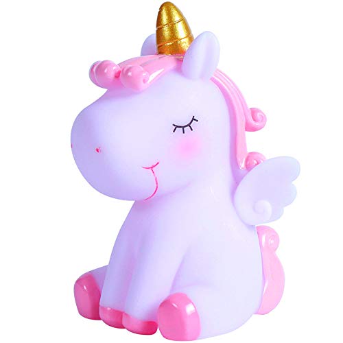 Rayberro Birthday Cake Topper,2Pack Unicorn Cake Topper Cupcake Decoration Diy Unicorn Ornament Decor Dessert Accessory For Birthday Baby Shower Wedding Party Anniversary Toy Gift For Daughter #TOP2