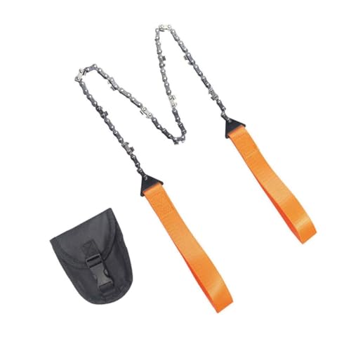 NAMOARLY Indispensable for Outdoor Activities Portable Hand Saw Camping Chain Hand Saw Survival Pocket Chainsaw Wire