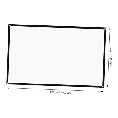 Pantalla portátil plegable para proyector 60 pulg miniatura 2