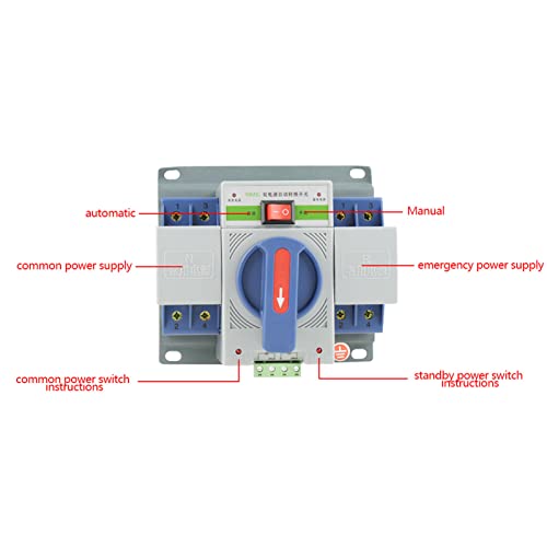 Interruptor de transferencia automática 220V 63A 2P Sorandy para edificios 7