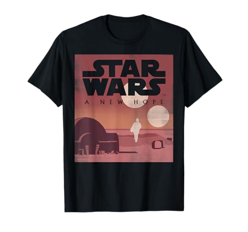 T-shirt Star Wars New Hope en coton peigné premium au motif durable
