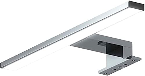 Miroir salle de bain LED Adviti Nortes argent 5W étanche IP44