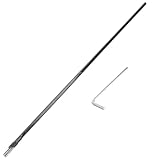 Cabilock Alma De Guitarra Metálica De 580 Mm, Barra Ajustable De Dos Vías Para Mástil, Accesorio Para Guitarra, Barra Tensor Fiable Para Reparación y Mantenimiento