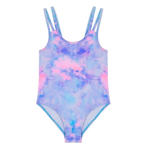 KAKU NANU Girls Swimsuit One Piece Bathing Suit Cute Ruffle Summer Hawaii Swimwear for Girls Size 2-12 Years3